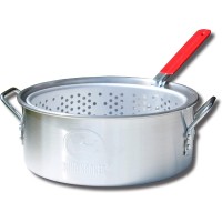 King Kooker 10-Quart Aluminum Fry Pan with Basket KK2
